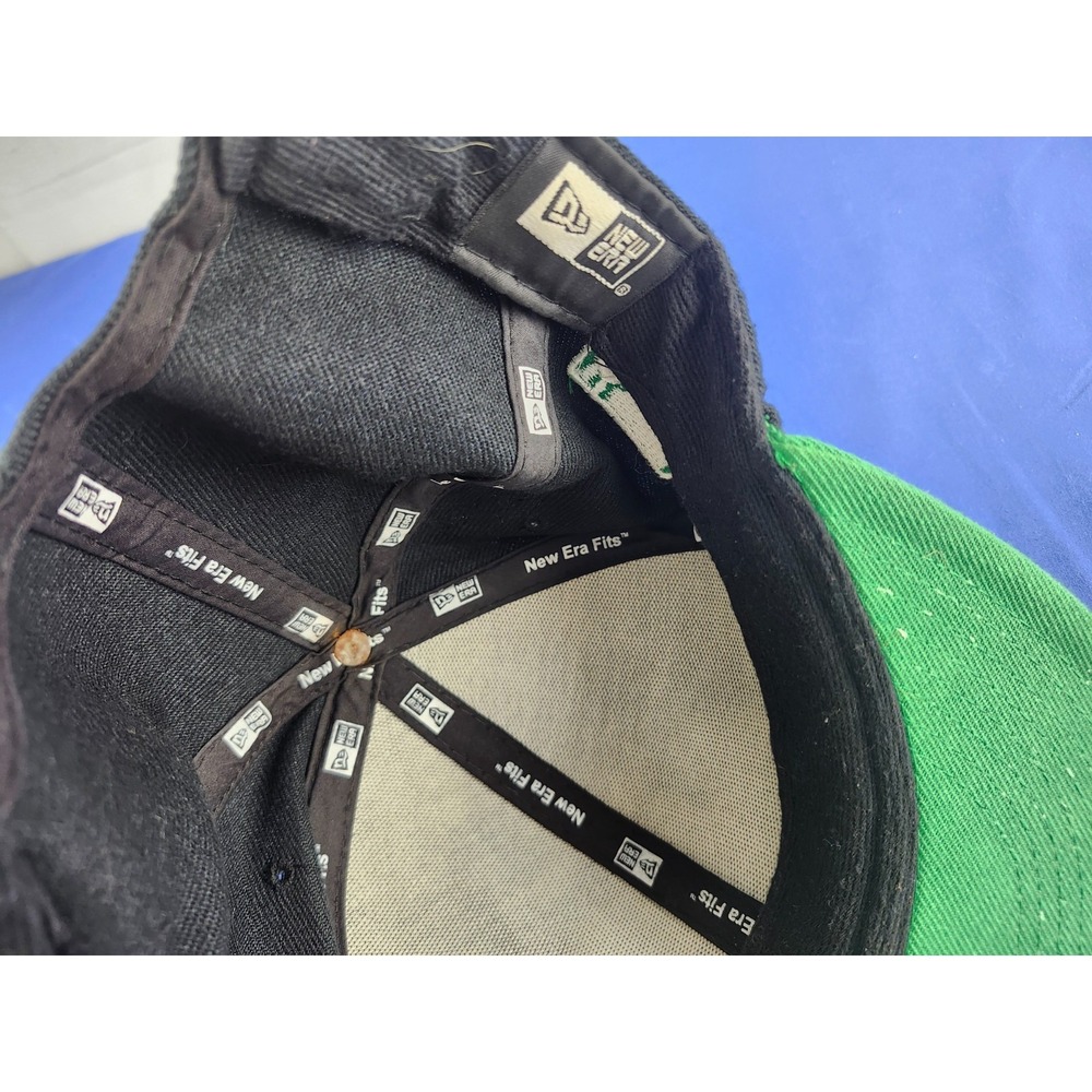NBA Celtics **New Era 9FIFTY Snapback Cap Hat** USED Graffiti Font‎ - Picture 6 of 7
